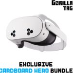 Meta Quest 3S 128GB — Dive into Mixed Reality — Unreal device. Unreal price. — Gorilla Tag Cardboard Hero Bundle — Amazon Exclusive