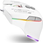 Gaming Mouse, Wired Gaming Mouse with RGB Backlit, 7200DPI Adjustable, PC Gaming Mice with 7 rogrammable Macro Buttonsg, Ergonomic Mouse Gamer for PC, Desktop, Mac,Laptop, Chromebook.