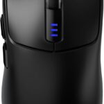 AULA SC580 Wireless Gaming Mouse, Tri-Mode 2.4G/BT5.0/USB-C Gaming Mouse, 12000 DPI Rechargeable Wireless Mouse with 6 Programmable Buttons, Ergonomic Computer Mouse for Laptop/PC/Mac/Tablet