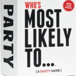 DSS Games Who’s Most Likely to…Kinda Clean Family Edition [A Party Game | Great for Adults, Teens & Kids | Halloween, White Elephant Gift, Stocking Stuffer | Game Nights & Big Groups]