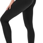 High Waisted Leggings for Women – No See Through Tummy Control Cycling Workout Yoga Pants with Pockets Reg & Plus