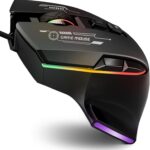 Gaming Mouse, Wired Gaming Mouse with RGB Backlit, 7200DPI Adjustable, PC Gaming Mice with 7 rogrammable Macro Buttonsg, Ergonomic Mouse Gamer for PC, Desktop, Mac,Laptop, Chromebook.