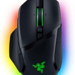 Razer Basilisk V3 Customizable Ergonomic Gaming Mouse: Fastest Gaming Mouse Switch – Chroma RGB Lighting – 26K DPI Optical Sensor – 11 Programmable Buttons – HyperScroll Tilt Wheel – Classic Black