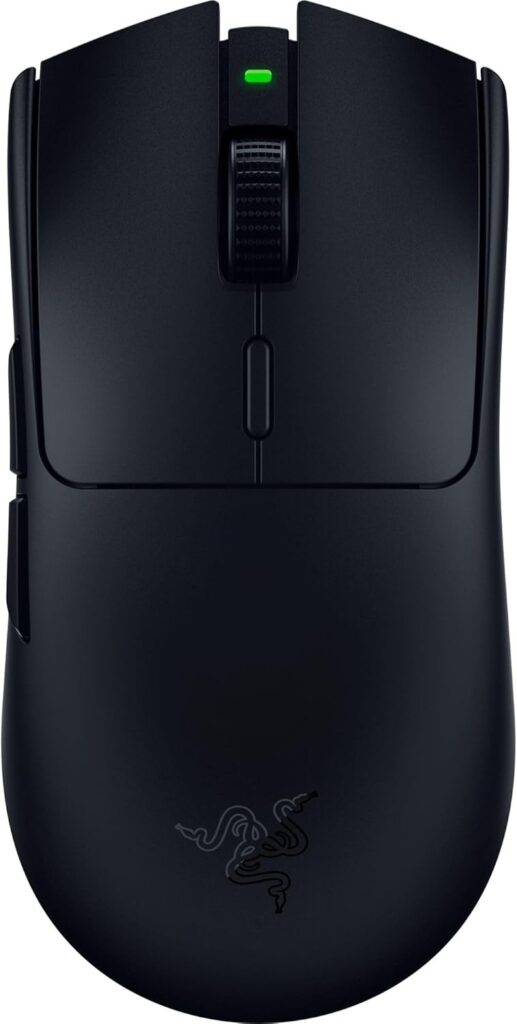 Razer Viper V3 HyperSpeed Wireless Esports Gaming Mouse: 82g Lightweight – Up to 280 Hr Battery – 30K DPI Optical Sensor – Gen-2 Mechanical Switches – 8 Programmable Controls – Classic Black