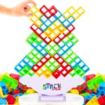 Stack Attack – Stacking Tower Game for Kids & Adults, Family Board Game Night Fun, Balance Challenge Toy, Educational STEM Game, Ages 3+