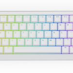 EPOMAKER HE68 Lite Hall Effect Gaming Keyboard, 8k Polling & 128K Scan Rate, 0.01mm Adjustable Trigger, 0.125ms Latency, 5-Layer Sound-Dampened, Snap Key, SOCD, A-RGB, Wired, Mac Software (White)