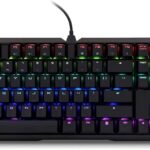 Cherry MX Board 3.0 S Wired Gamer Mechanical Keyboard with Aluminum Housing – MX Brown Switches (Slight Clicky) for Gaming and Office – Customizable RGB Backlighting – Full Size – Black
