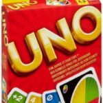 UNO – Classic Colour & Number Matching Card Game – 112 Cards – Customizable & Erasable Wild – Special Action Cards Included – Gift for Kids 7+, W2087