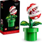 LEGO Super Mario Piranha Plant, Build and Display Super Mario Brothers Collectible for Adults and Teens, Authentically Detailed Posable Figure, Birthday Gift for Gamers and Fans, 71426