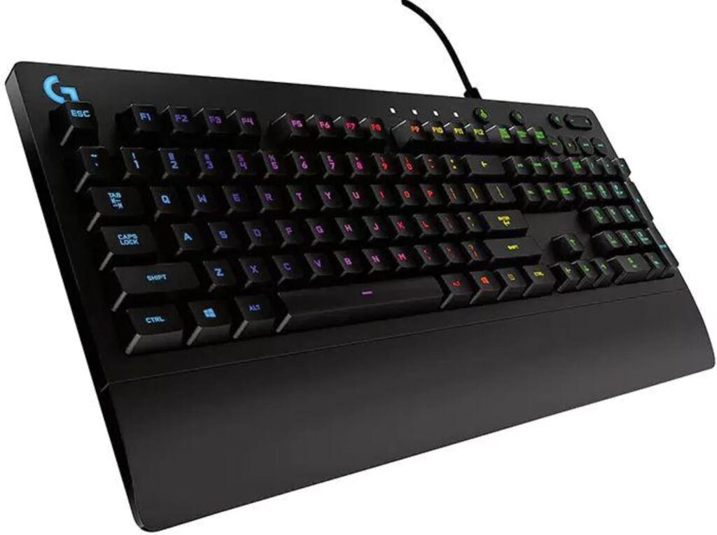 Logitech USB 2.0 G213 Prodigy Gaming Keyboard with 16.8 Million Lighting Colors (Renewed)