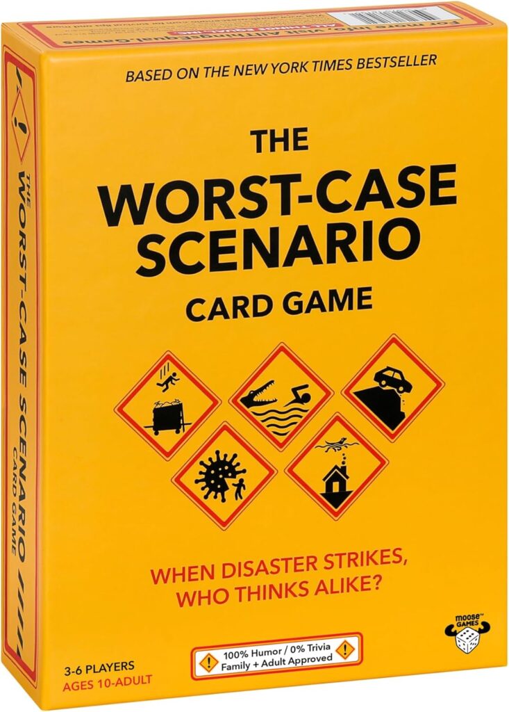 The Worst-CASE Scenario Card Game – All New Family/Party Game | 0% Trivia, 100% Humorous Fun