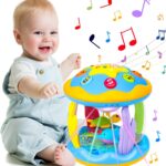 Baby Toys 6 to 12 Months – Musical Learning Infant Toys 12-18 Months – Babies Ocean Rotating Light Up Toy for Toddlers 1 2 3+ Years Old Boys Girls Baby Gifts