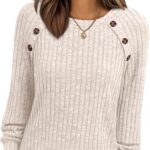 AUTOMET Womens Long Sleeve Shirts Casual Tunic Work Tops Cute Pullover Sweaters Early Fall Outfits 2025 Winter Clothing