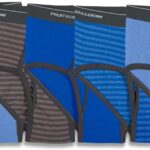 Fruit of the Loom Men’s Underwear Briefs, Tag Free & Moisture Wicking, Assorted Color Multipacks