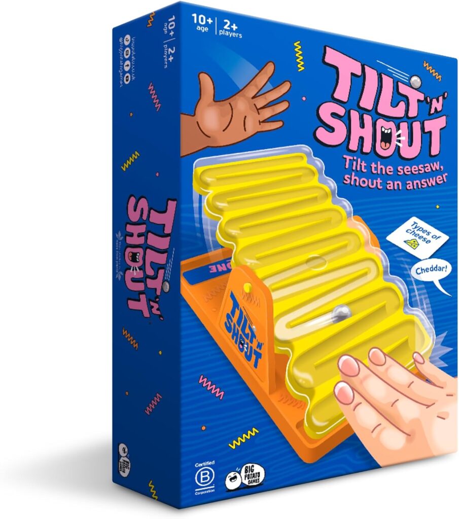 Big Potato Tilt ‘n’ Shout: A Speedy Family Board Game for Adults and Kids | Best New Board Games 2024