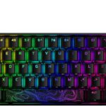 HyperX Alloy Origins 60 – Mechanical Gaming Keyboard, Ultra Compact 60% Form Factor, Double Shot PBT Keycaps, RGB LED Backlit, NGENUITY Software Compatible – Linear HyperX Red Switch,Black