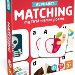 Chuckle & Roar – Matching Game Alphabet – Board Game for Kids 3 and up – Concentration Game for Toddlers – Preschool