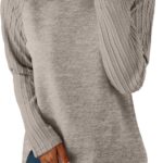 SAMPEEL Sweatshirt for Women Long Sleeve Shirts Crewneck Sweaters Fall Fashion Outfits 2025 Trendy Tunic Tops Plus Size