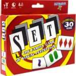 SET Enterprises SET – The Family Card Game of Visual Perception – Race to Find The Matches, For Ages 8+,81 Cards, Rules included