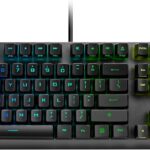 ASUS ROG Strix Scope RX Gaming Mechanical Keyboard, Red Optical Switches, USB 2.0 Passthrough, 2X Wider Ctrl Key, Aura Sync, Armoury Crate RGB Lighting, Black