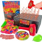 Wack A Balloon – Strategy Balloon Popping Game for Kids and Adults, Family Game Night Favorite, Perfect for Holiday, Party, Classroom Games