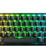 Razer Huntsman V3 Pro Mini 60% Esports Gaming Keyboard: Analog Optical Switches – Razer Snap Tap – Rapid Trigger – Adjustable Actuation – Dual-Purpose Mod Keys – Doubleshot PBT Keycaps – Black