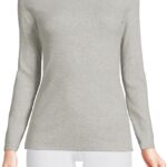 Lands’ End Women’s Cotton Rib Knit T-Shirt