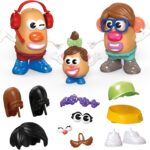 POTATO HEAD Create Your Family Set with 44 Parts and Pieces, Creative Toddler and Preschool Toys for 2 Year Old Girls and Boys and Up (Amazon Exclusive)
