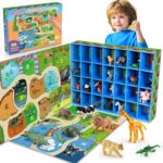 Farm Animal Toys, 26 Pcs Animals Activities for Toddlers 3-8 Year Old Boys Farm Animals Figures for Autism 3-5 Alphabet Learning Games for Toddlers 3-9 Sensory for Boys Girls