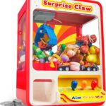 JOYIN Claw Machine Arcade Toy with LED Light & Adjustable Sound, Rechargable Dispenser Toys Mini Vending Machine for Kids – Perfect Christmas & Birthday Big Gifts for Kids, Ages 3+