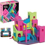 MEGA Squid Game Action Figure Building Toy The Staircase with 1707 Pieces, Motion and Poseable Figure, for Collectors