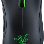 Razer DeathAdder Essential Gaming Mouse: 6400 DPI Optical Sensor – 5 Programmable Buttons – Mechanical Switches – Rubber Side Grips – Classic Black