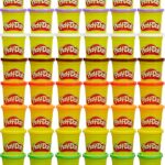 Play-Doh Bulk Pack of 48 Cans, 6 Sets of 8 Modeling Compound Colors, 3oz, Back to School Gifts & Prizes for Students & Classroom, Preschool Toys for Kids, Ages 2+ (Amazon Exclusive)