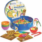 Learning Resources Noodle Knockout! Fine Motor Game,Fine Motor Skills Toys, 67 Pieces, Ages 4+