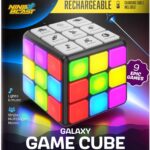 Rechargeable Game Activity Cube – Toys for Boys and Girls – 9 Fun Brain & Memory Games – Birthday Gifts for Age 6, 7, 8, 9, 10, 11, 12 Year Old Kids Teens – Best Boy Toy Gift Ideas