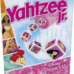 Hasbro Gaming Yahtzee Jr.: Disney Princess Edition Board Game for Kids Ages 4 and Up, for 2-4 Players, Counting and Matching Game for Preschoolers (Amazon Exclusive)