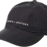 Tommy Hilfiger Men’s Cotton Logo Adjustable Baseball Cap