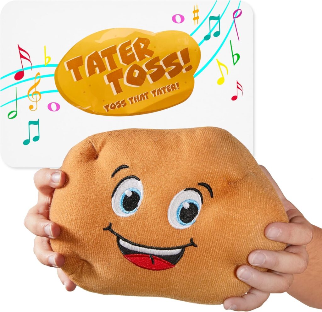 Tater Toss! Toss That Tater – Electronic Plush Potato Passing Game for Kids
