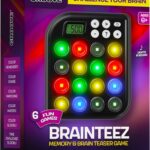 Croove 6 in 1 Brain Teasers & Memory Game, 6 Fun Games for Kids, Cool Handheld Toys, Unique for Teens, Best Activities for Tween Boy, Gift Ideas for Boys & Girls Ages 6-8 9 10 11 13+ Year Old