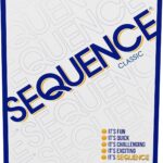 SEQUENCE- Original SEQUENCE Game with Folding Board, Cards and Chips by Jax ( Packaging may Vary ) White, 10.3″ x 8.1″ x 2.31″