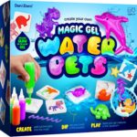 Dan&Darci Aqua Fairy Water Gel Kit for Kids – Craft for Kids – Magic Elf Toy Kits – Waters Pets – DIY Squishy Maker – Make Your Own Squishies Toys Crafts for Boys & Girls Ages 6-12
