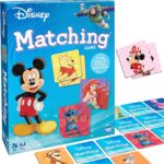 Wonder Forge Disney Matching Game – Fun Memory Game for Boys & Girls Ages 3 and Older – Featuring Classic Disney Characters – Preschool Learning Toy