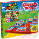 Winning Moves Super Mario Guess Who? Board Game, Play with Classic Nintendo Characters Including Mario, Luigi, Peach, Bowser, and Donkey Kong, 2 Players Makes a Great Gift for Ages 3 Plus