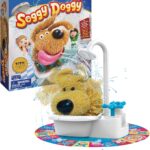 Spin Master Games, Soggy Doggy, The Award-Winning Wet & Silly Kids Board Game for Family Game Night, Interactive Dog Toy, Screenless Activity for Kids & Family, 2-4 Players, for Ages 4 & Up